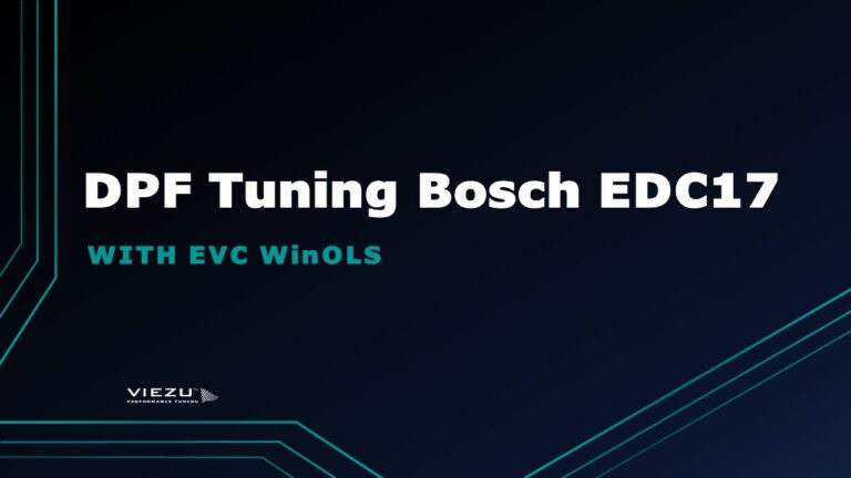 DPF Tuning Bosch EDC17