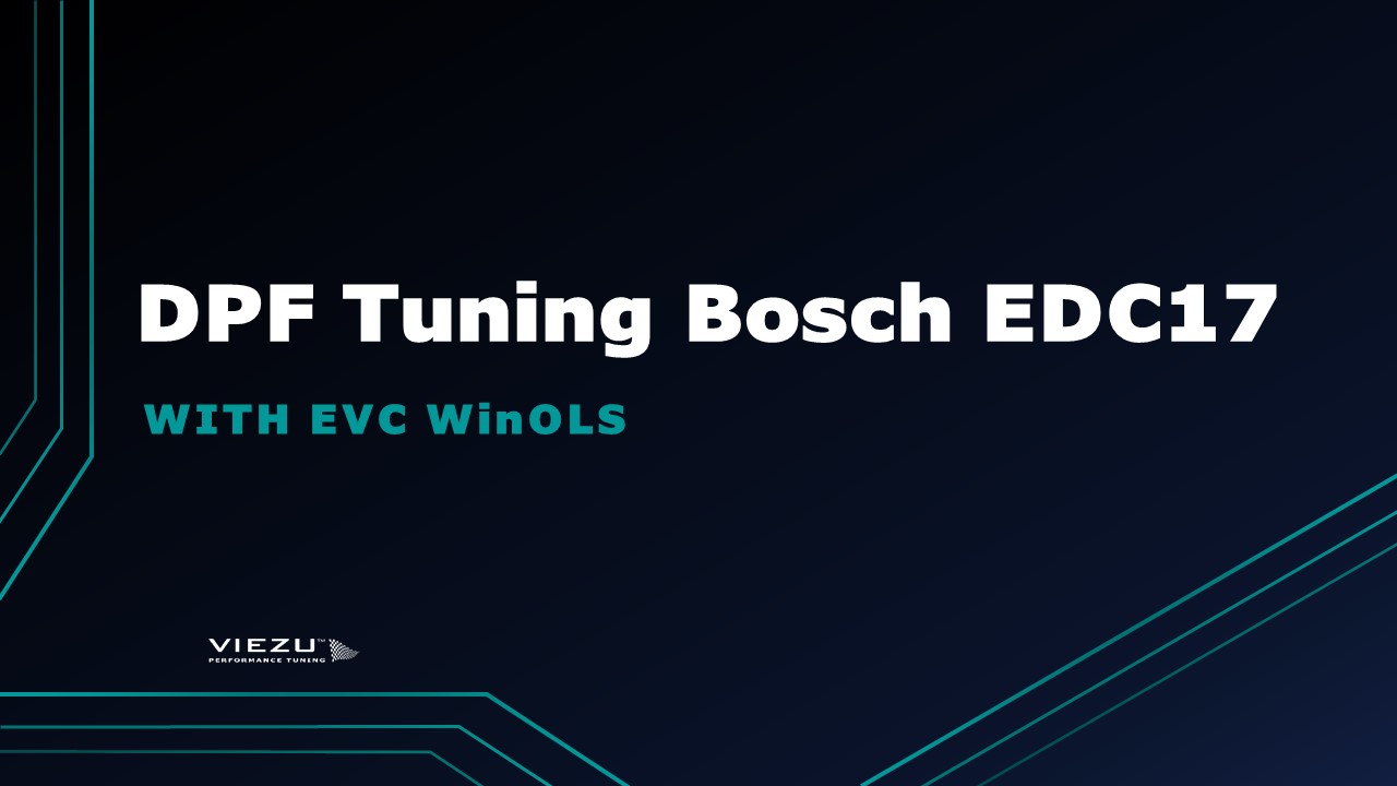 VTA1041: Bosch EDC17 DPF Solutions With EVC WinOLS