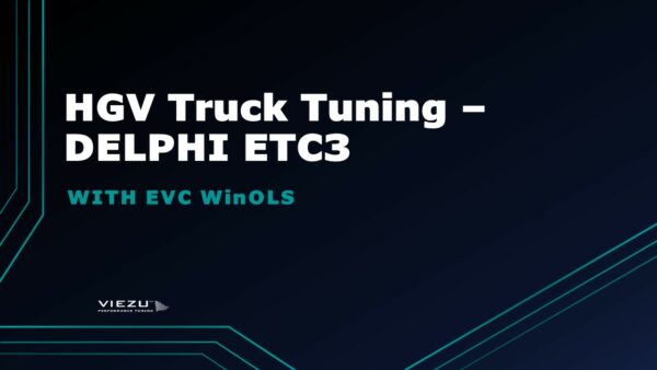 EVC WinOLS Training - HGV Truck Tuning