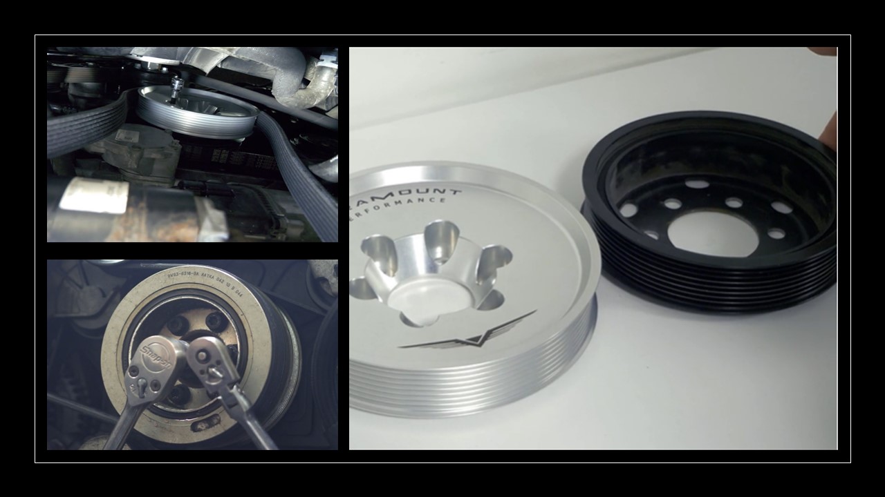VTA072: How to fit uprated crank pulley for JLR V6 & V8 engines