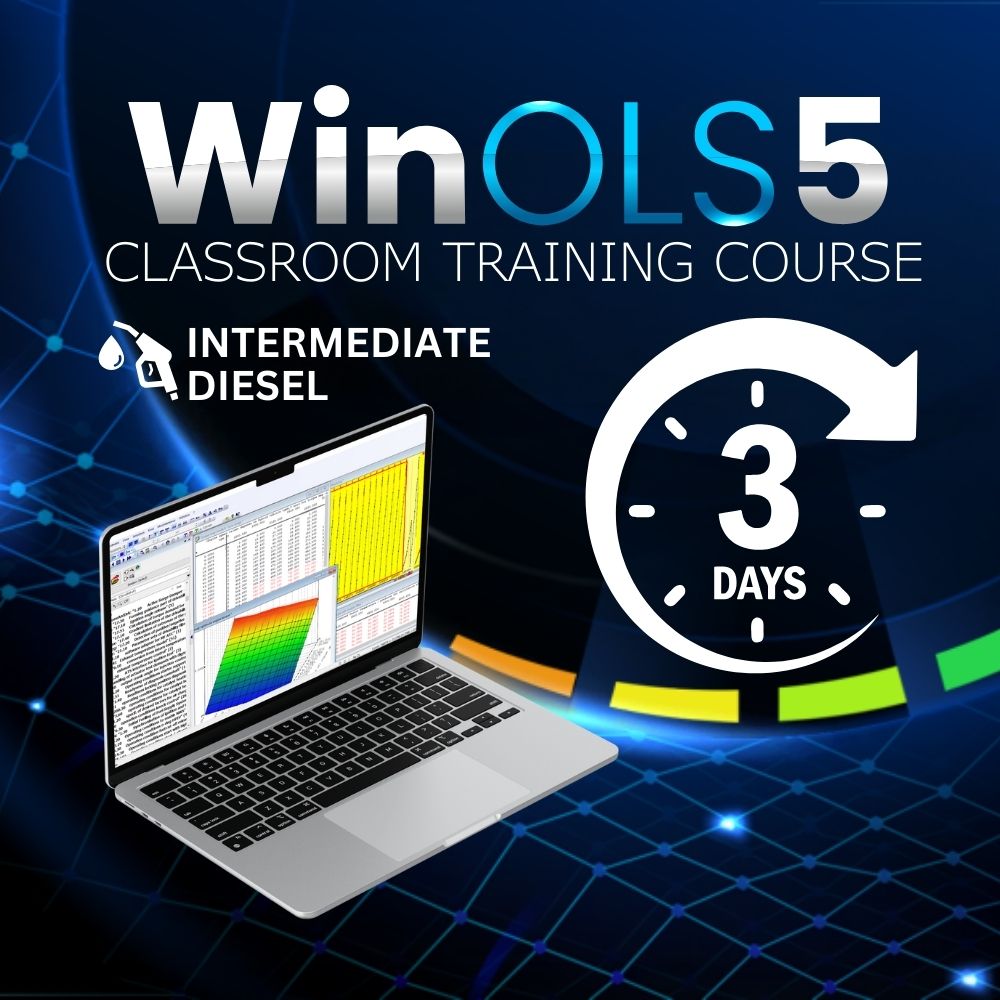 دورة ضبط محركات الديزل EVC WinOLS 5 المتوسطة