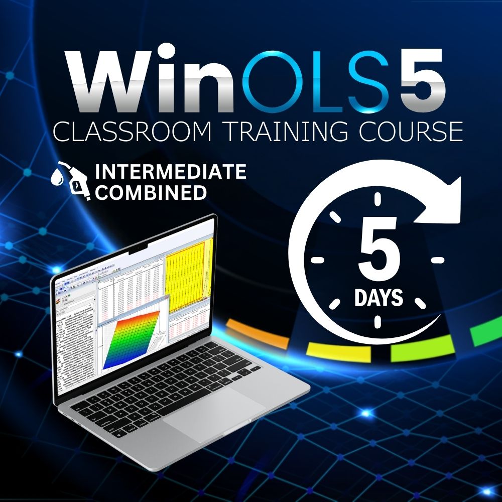 دورة EVC WinOLS 5 المتوسطة لضبط وقود الديزل وال...