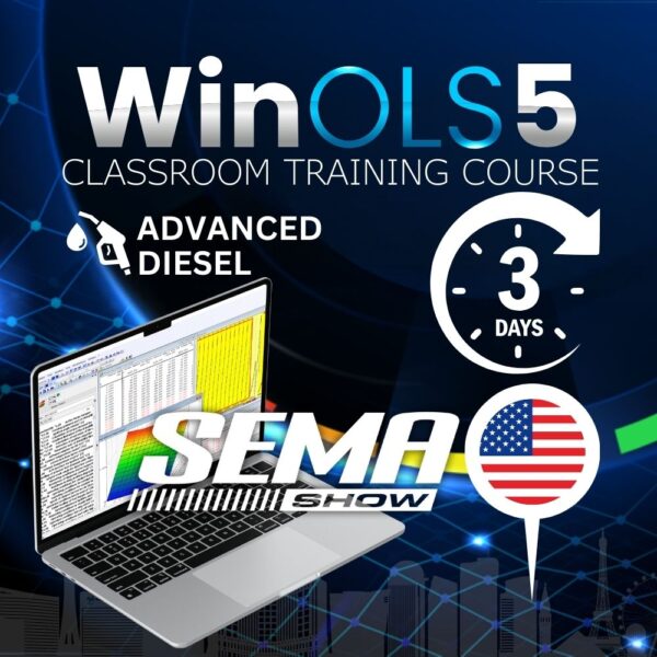EVC WinOLS Training Course 3 Day SEMA USA Diesel 2025