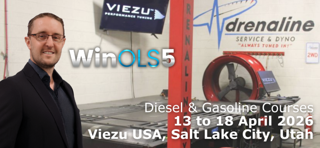 Tuning training in the US on the dynamometer at Viezu USA Salt Lake City