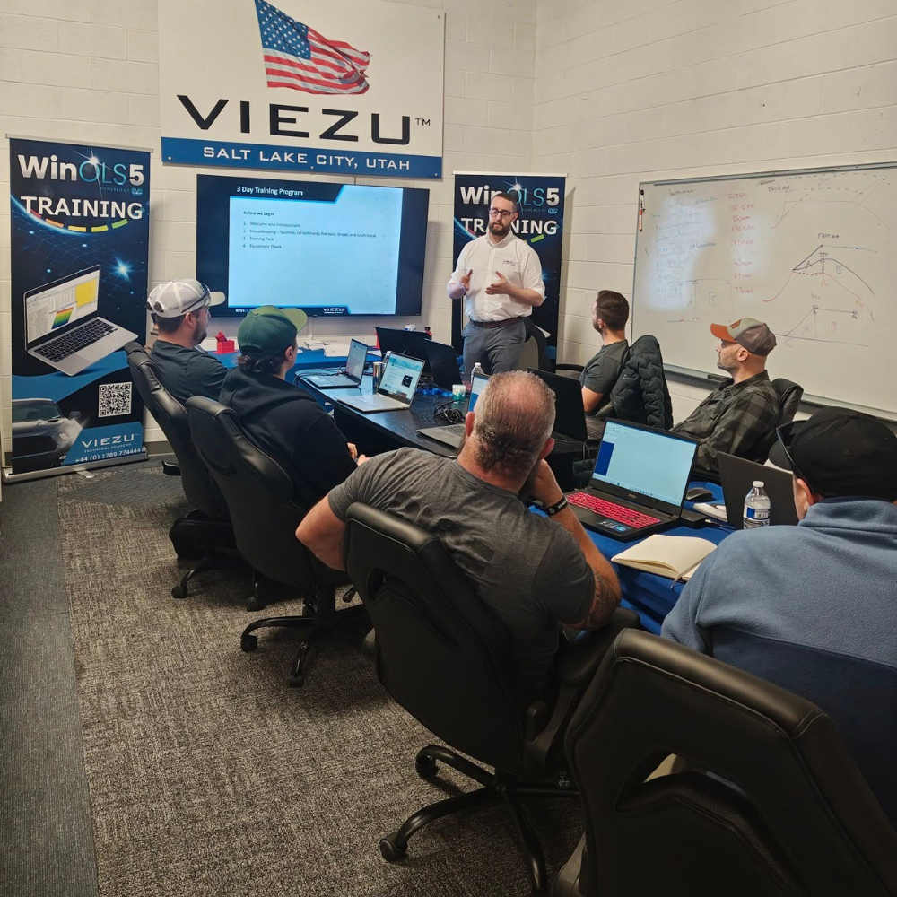 In person ECU tuning training Viezu USA Salt Lake City Utah US in the classroom