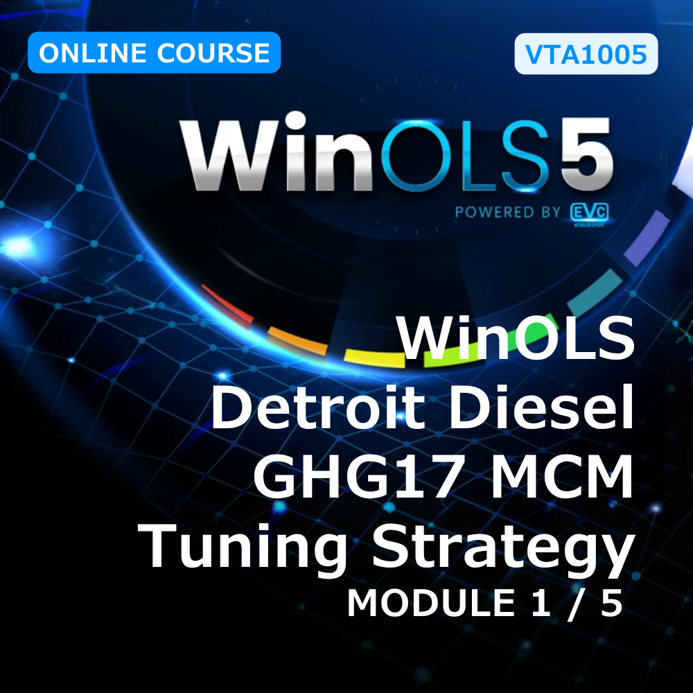 VTA1005: EVC WinOLS Detroit Diesel GHG17 Vehicle Tuning and Emissions Solutions (Module 1 of 5) VTA1005: EVC WinOLS Detroit Diesel GHG17 Vehicle Tuning and Emissions Solutions (Module 1 of 5)
