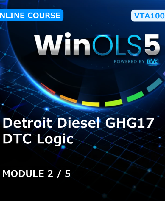 VTA1006: EVC WinOLS Detroit Diesel GHG17 DTC Lo...