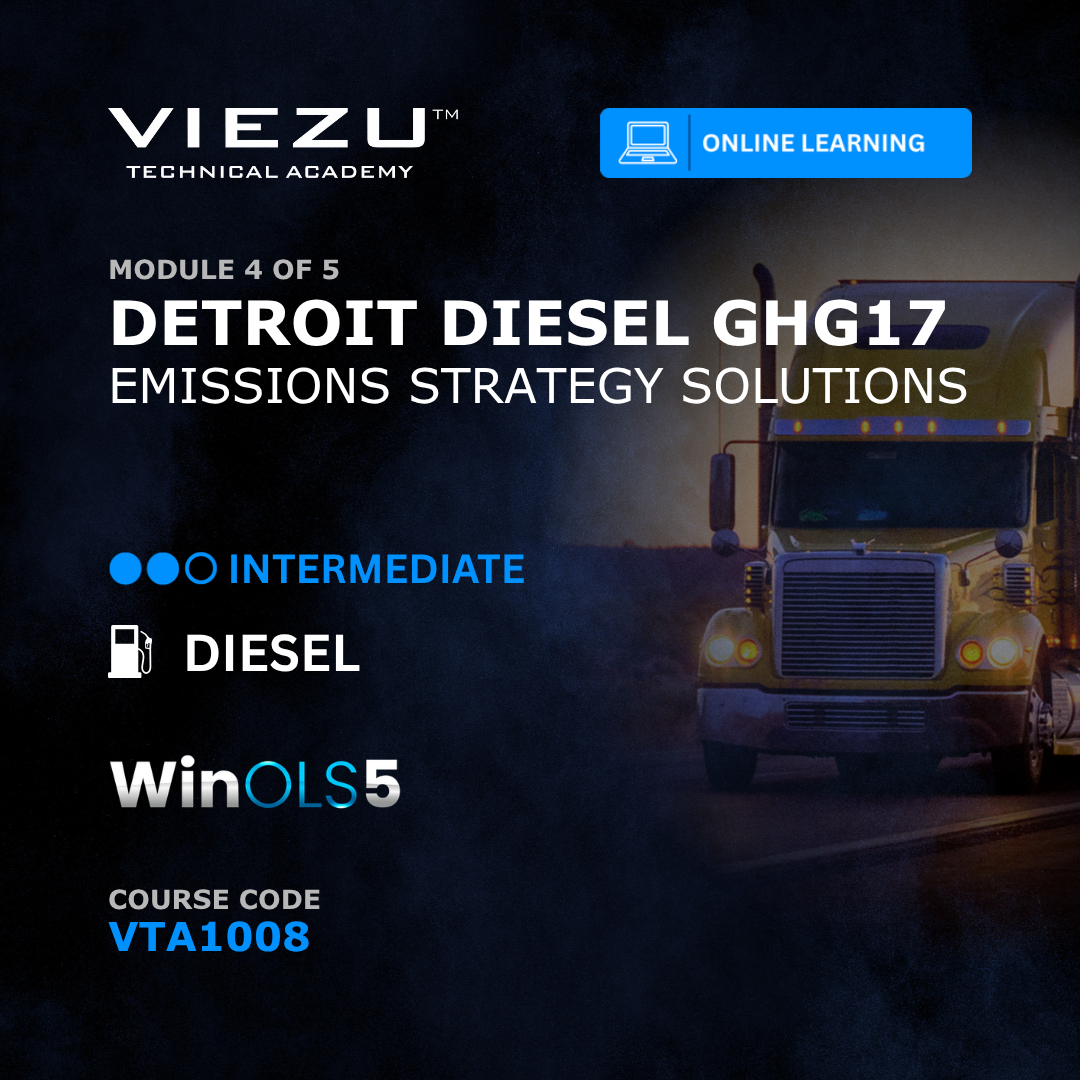VTA1008: EVC WinOLS Detroit Diesel GHG17 Emissions Strategy Solutions (Module 4 of 5)